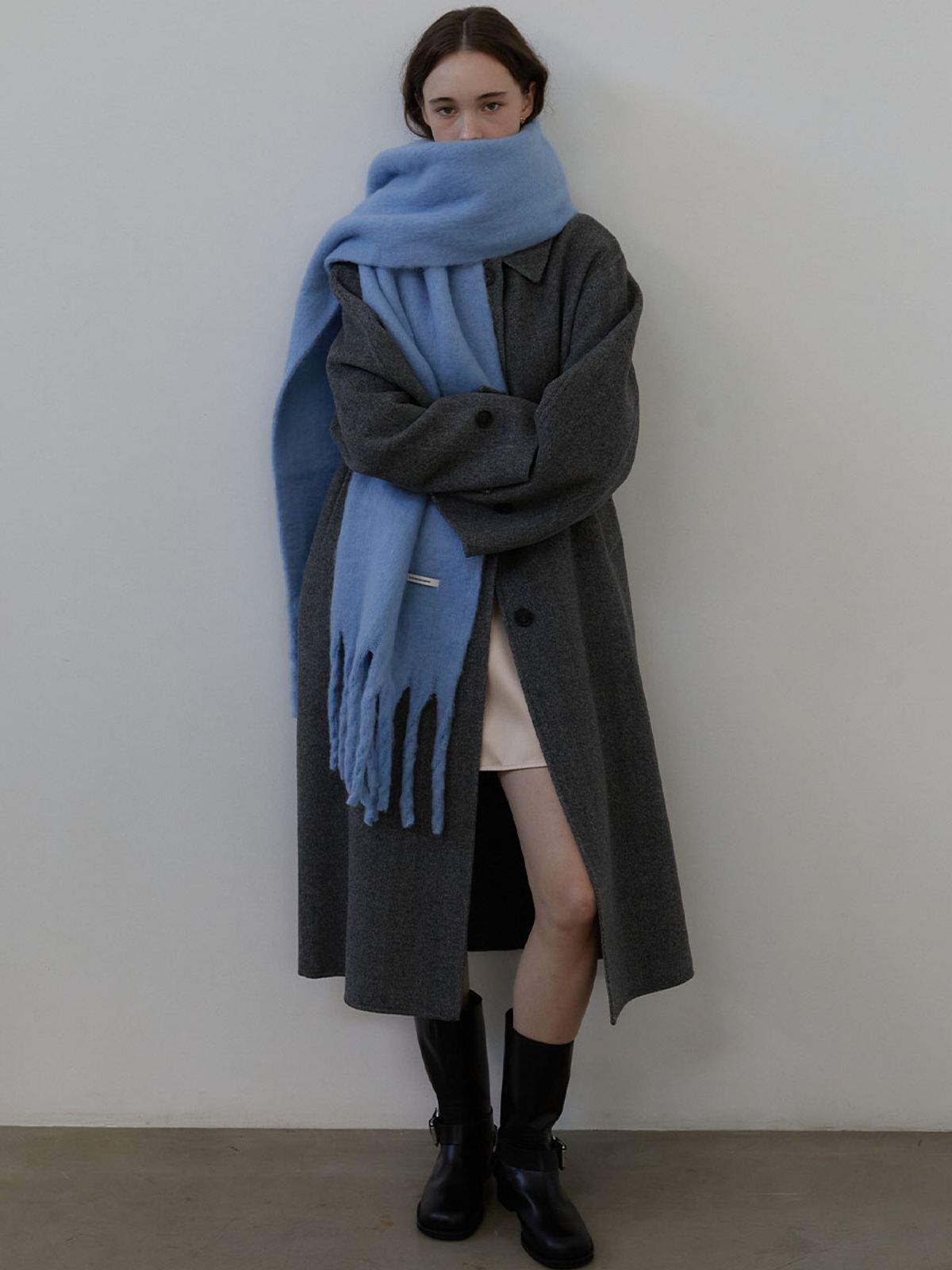 러브미몬스터(LOVE ME MONSTER) Big MaMa Muffler_DB (L244MMF020)