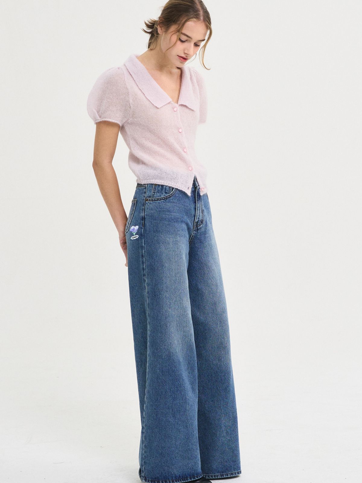 쏘리, 투 머치 러브(SORRY, TOO MUCH LOVE) 604 Wild Fit Denim Pants_Blue