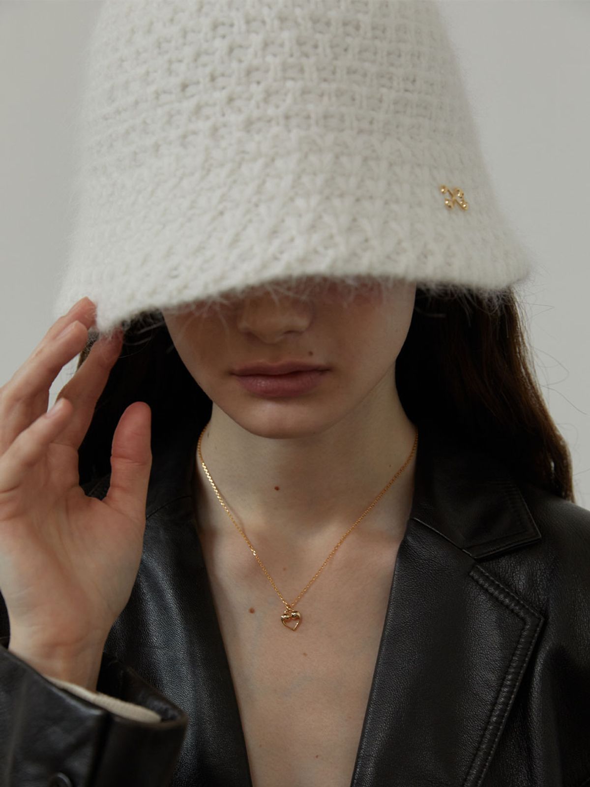 러브미몬스터(LOVE ME MONSTER) Mont Angora Bucket Hat_2COL (L244MCP090)