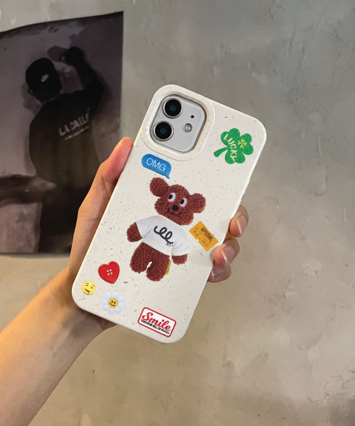 폴라올라(POLAROLA) 생분해성 폰케이스 Omg bear
