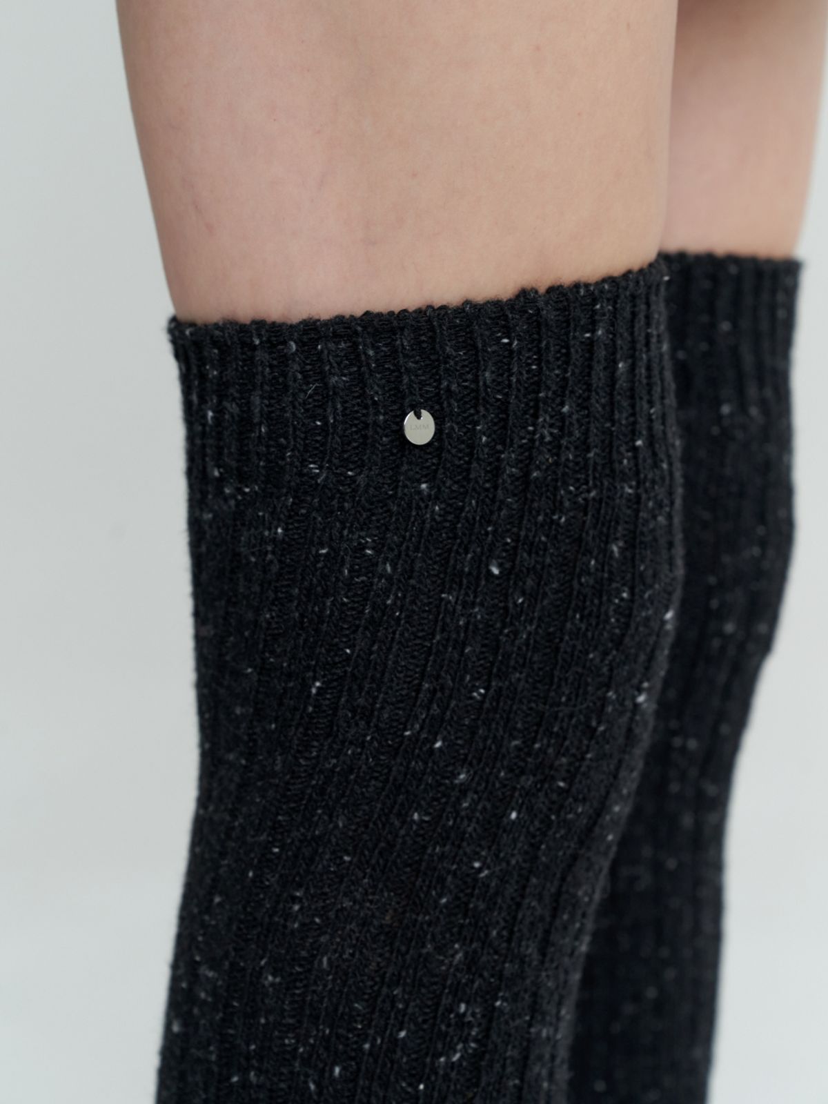 러브미몬스터(LOVE ME MONSTER) Ribbed Wool Over Knee Socks_3COL (L244MSC010)