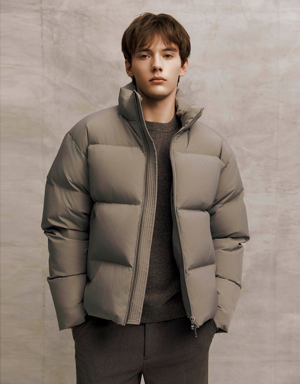 지오다노(GIORDANO) 덕다운 베이직 패딩 푸퍼 074923 [4color]