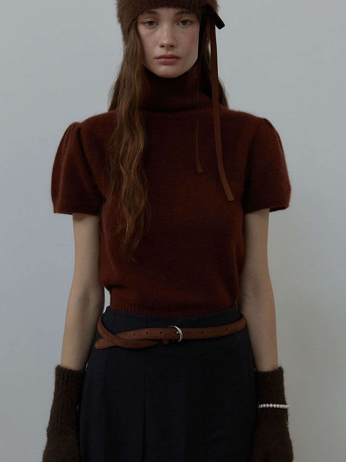 러브미몬스터(LOVE ME MONSTER) Slim Suede Belt_2COL (L243MBT020)
