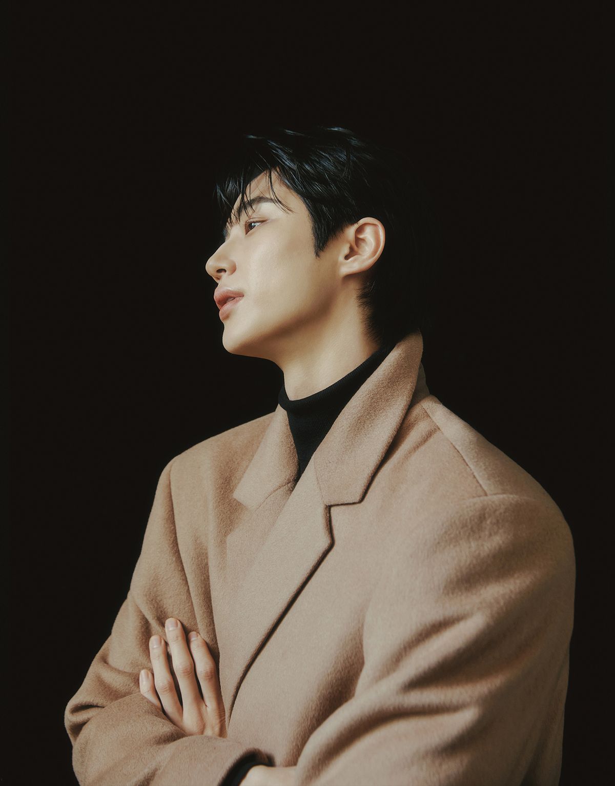 지오다노(GIORDANO) 울/캐시미어 혼방 싱글 코트 074917 [4color]