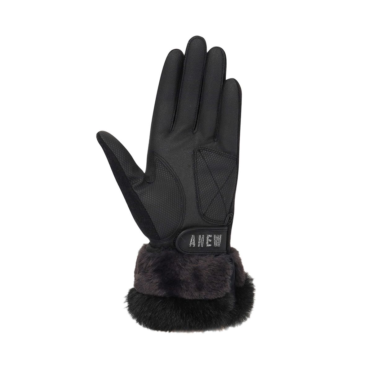 어뉴골프(ANEW GOLF) (W) FURRY GLOVES_BK
