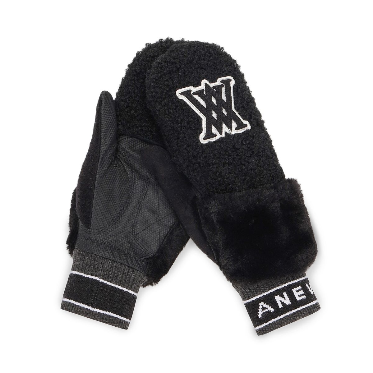 어뉴골프(ANEW GOLF) (W) MITTEN GLOVES_BK