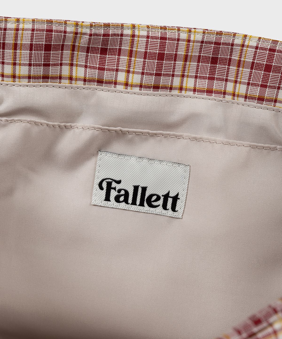 팔렛(FALLETT) 더블 리본 셔링백 레드