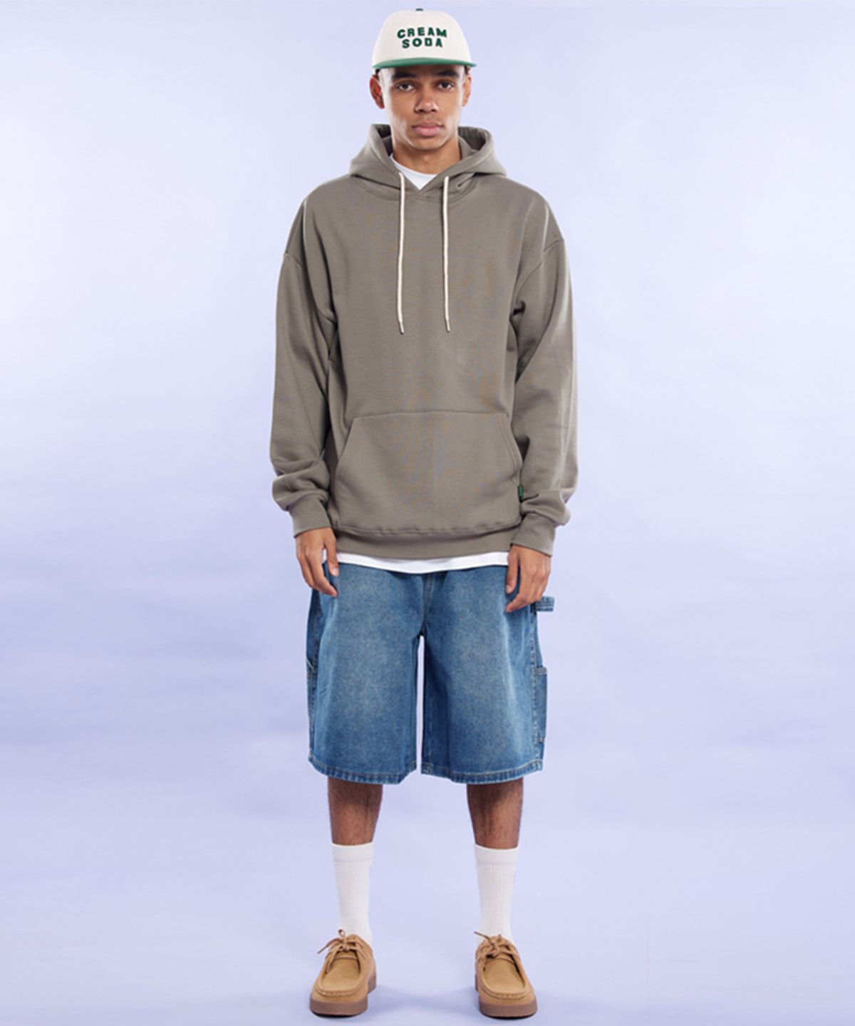 크림소다랩(CREAM SODA LAB) CRSDL 사계절 데일리 후드티 남여공용