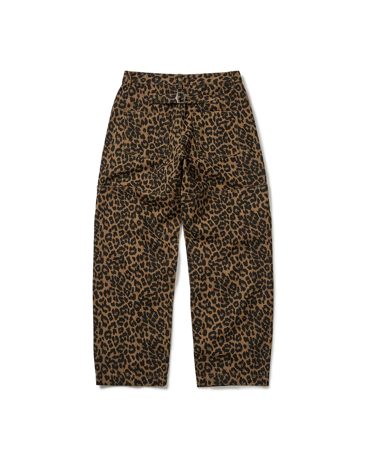 카락터(KARACTOR) Leopard cotton twill pants / Beige