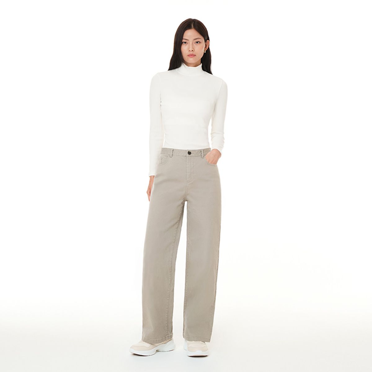 안다르(ANDAR) 어반코튼 와이드 치노팬츠