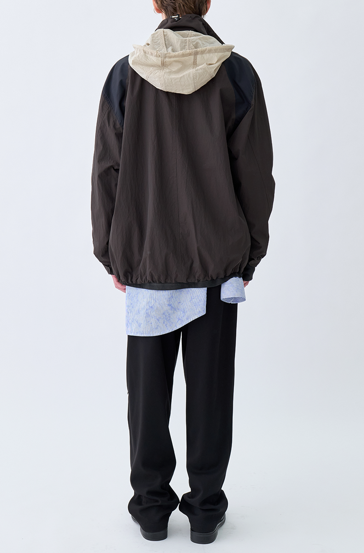 유체 프레타 포르테(YOUCHE PRET A PORTER) AR SHELL WINDBREAKER Brown