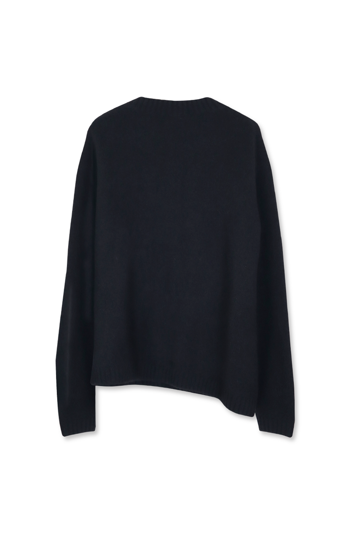 유체 프레타 포르테(YOUCHE PRET A PORTER) AR OBLIQUE ALPACA KNIT - Black