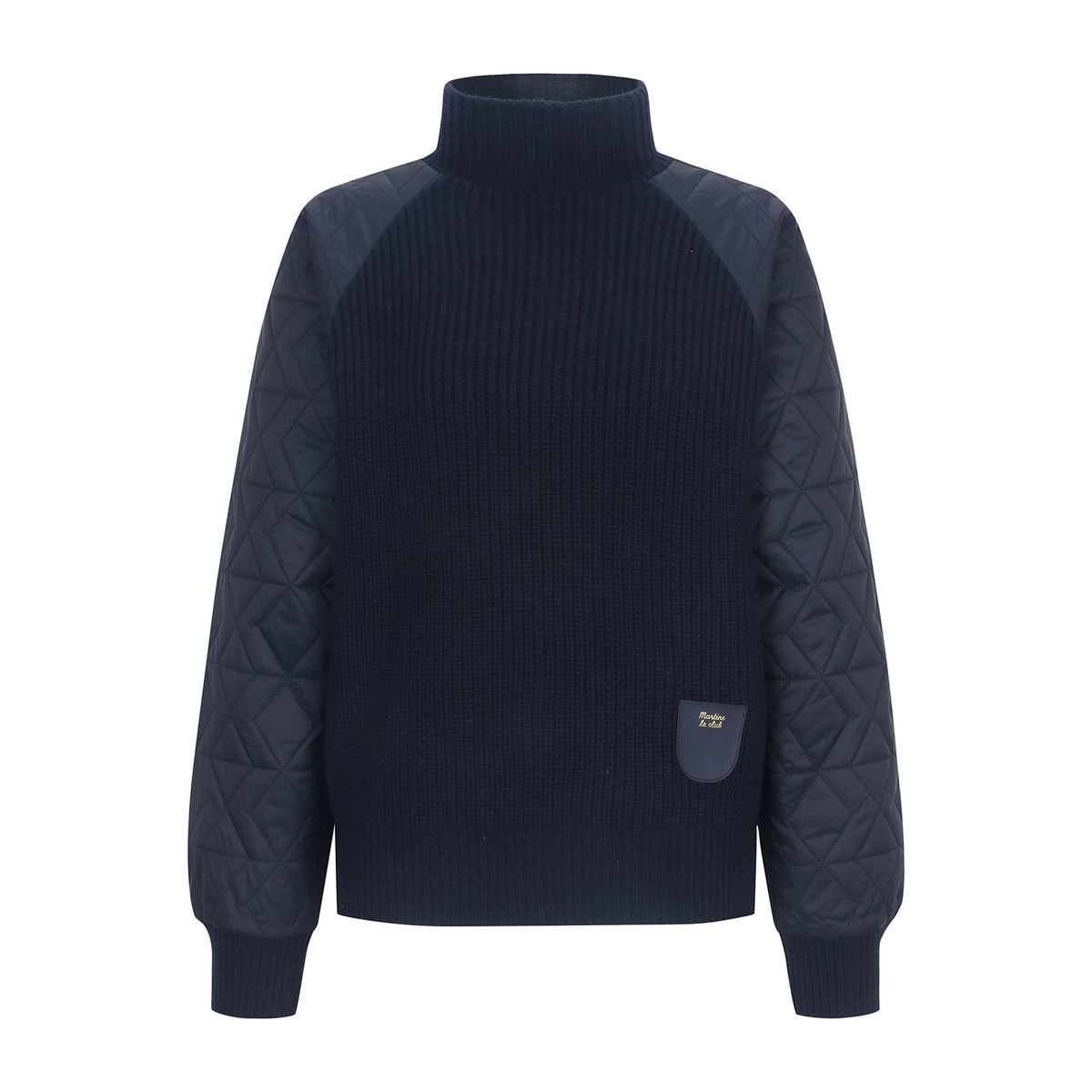 마틴골프(MARTINE GOLF) High neck Sweater_NAVY