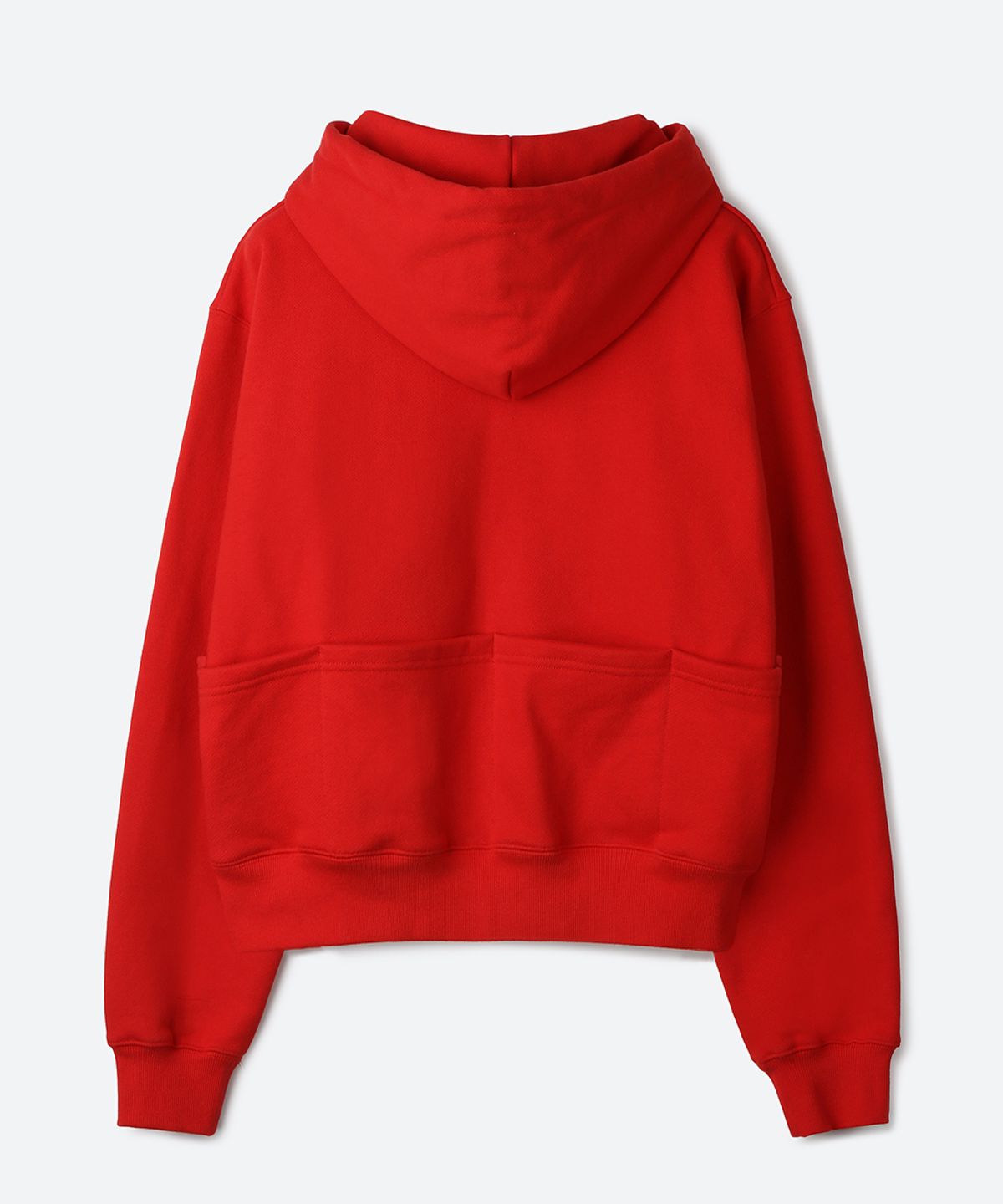 문선 아카이브(MOONSUN ARCHIVE) 02 M.C UNISEX, Logo Hood Zip-up / Tomato