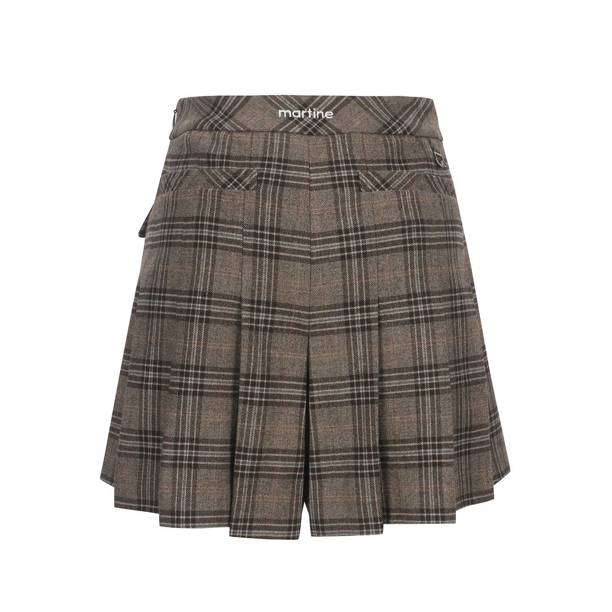 마틴골프(MARTINE GOLF) Winter Check Pattern Culotte_BROWN