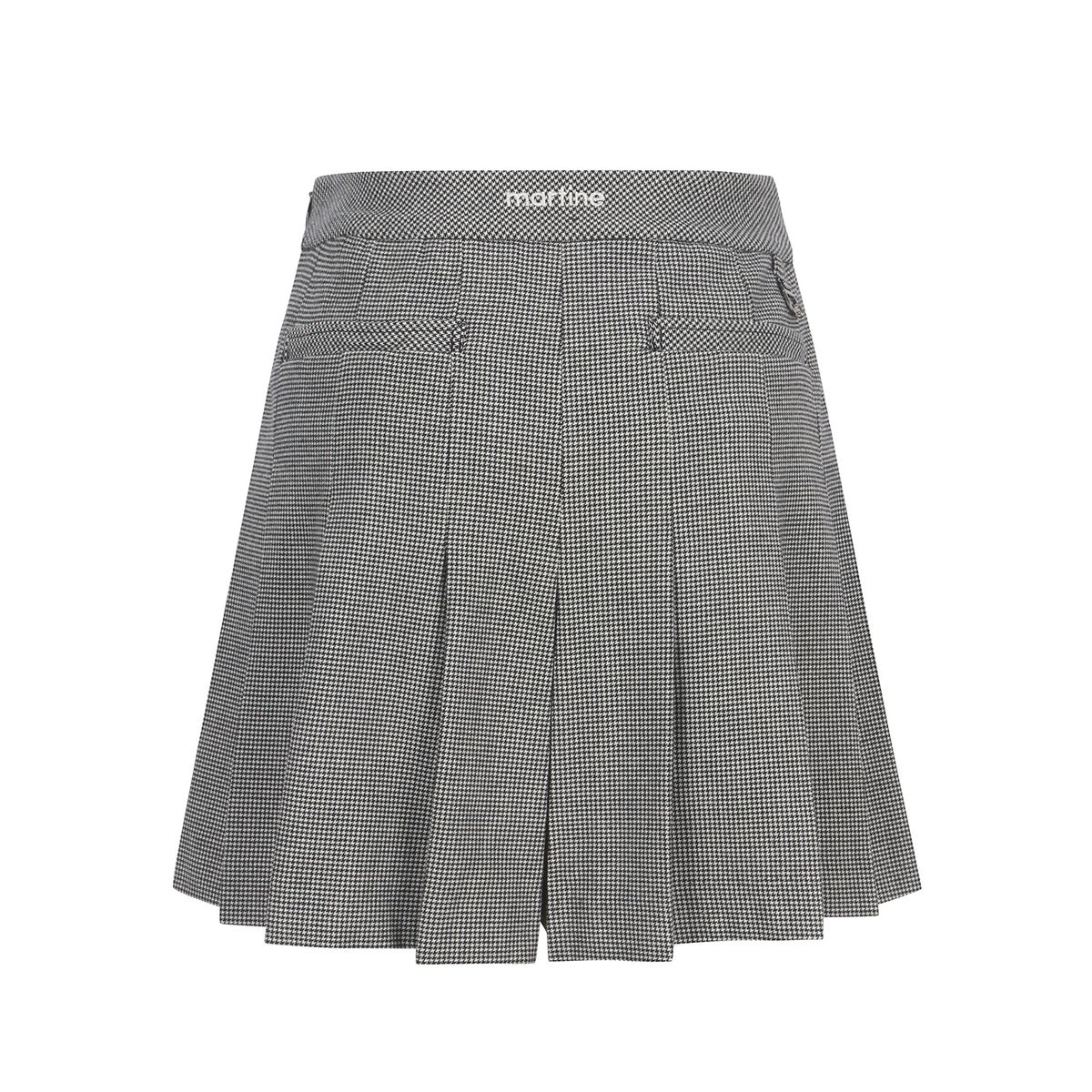 마틴골프(MARTINE GOLF) Winter Check Pattern Culotte_BLACK