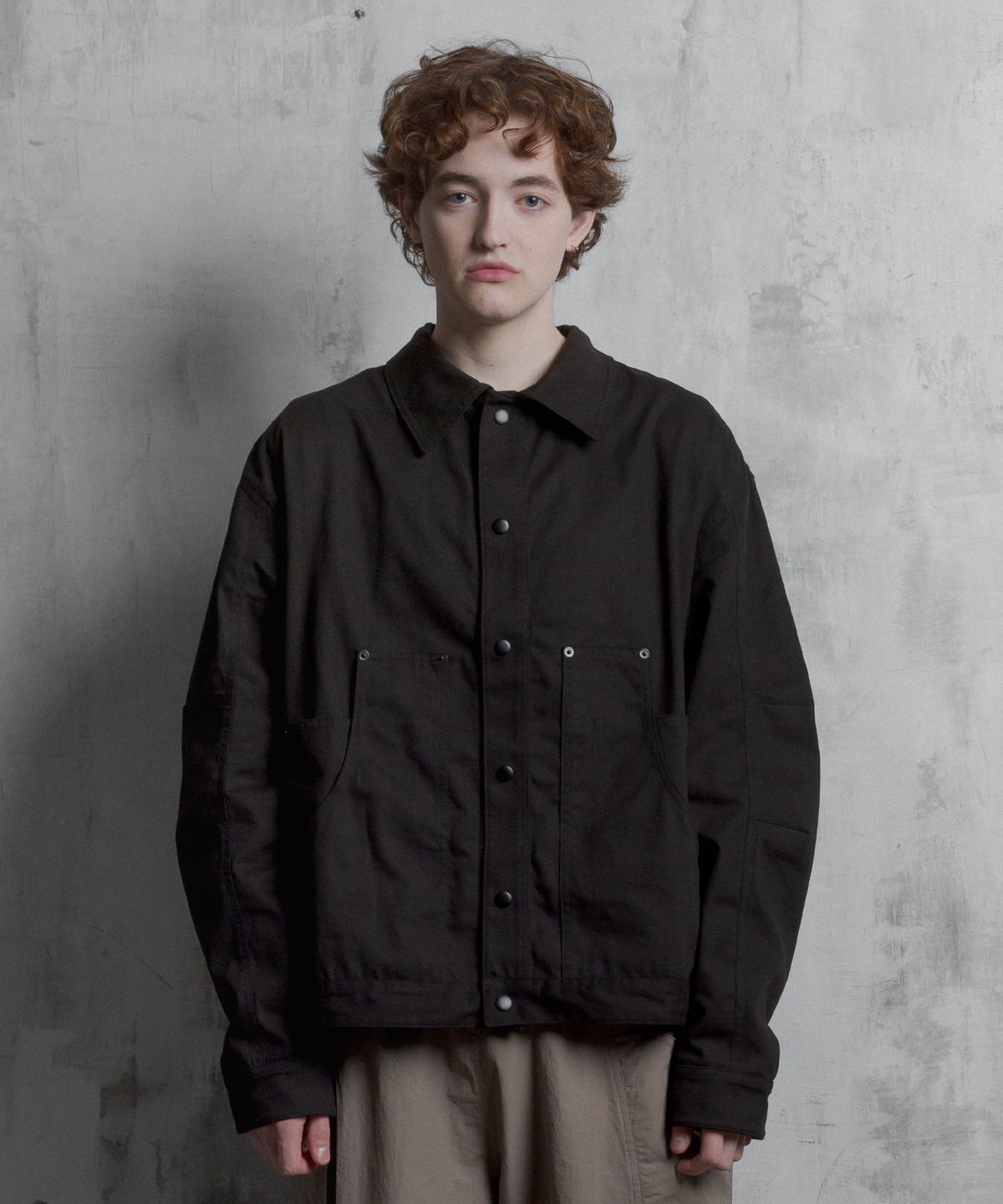 슈브토(SHVTO) Over trucker jacket