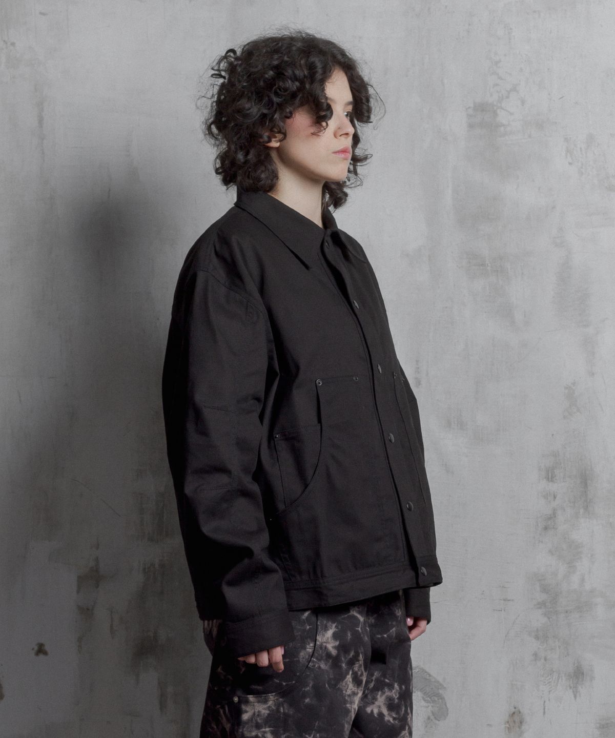 슈브토(SHVTO) Over trucker jacket