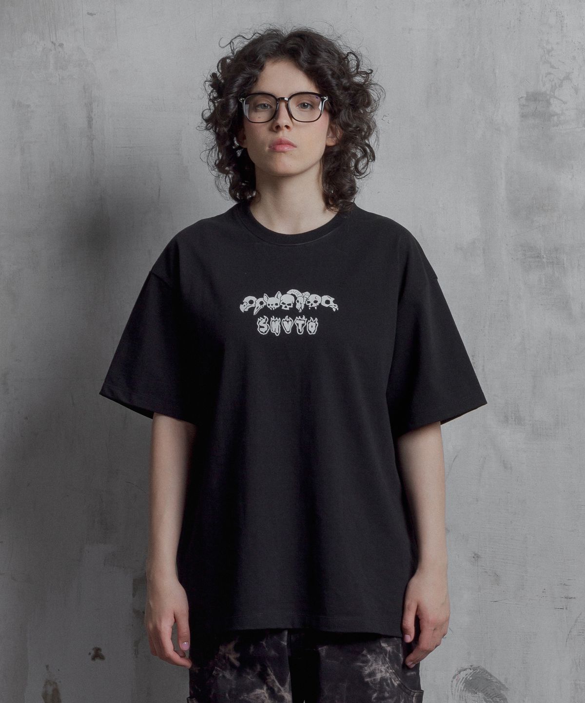 슈브토(SHVTO) Skulls t-shirt