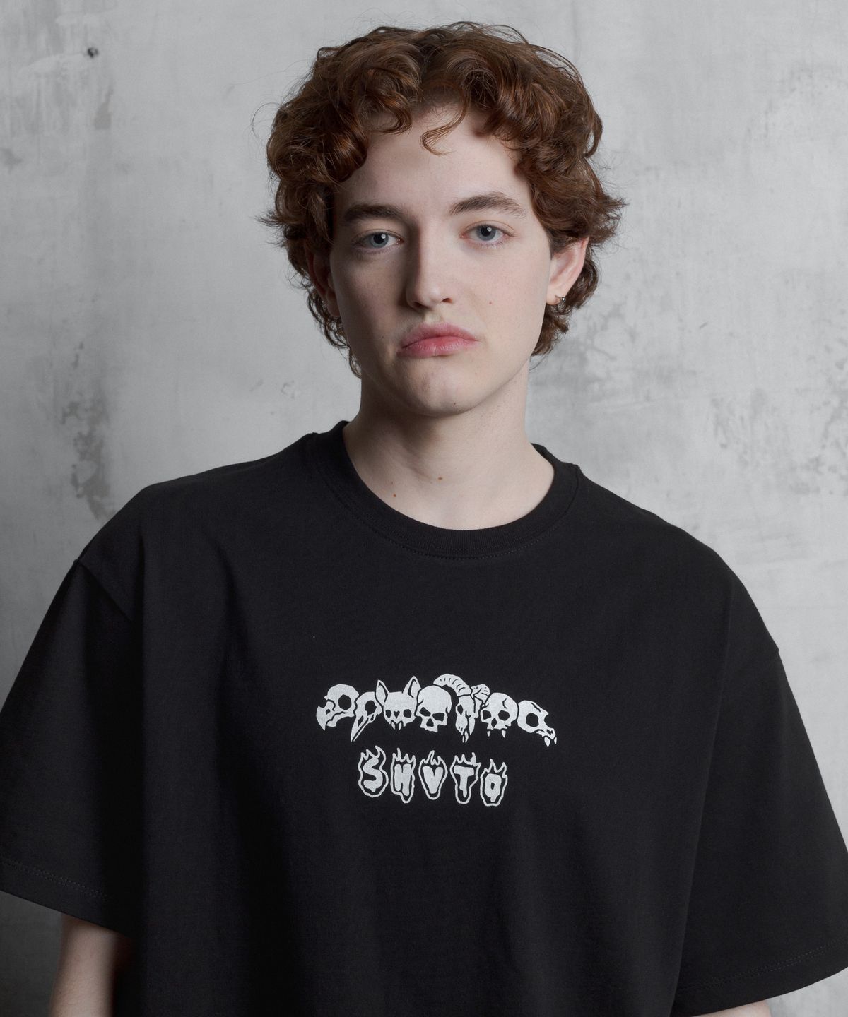 슈브토(SHVTO) Skulls t-shirt