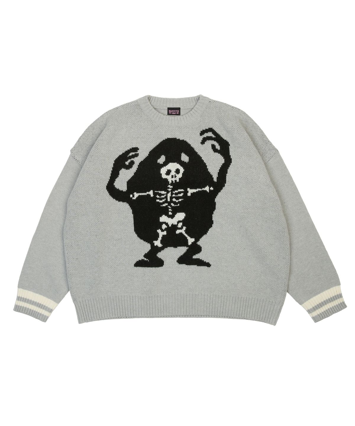 슈브토(SHVTO) Skeleton knitwear fog