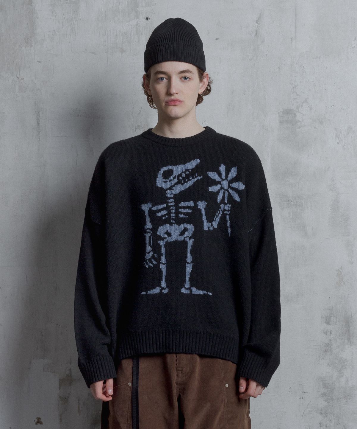 슈브토(SHVTO) Monster knitwear black