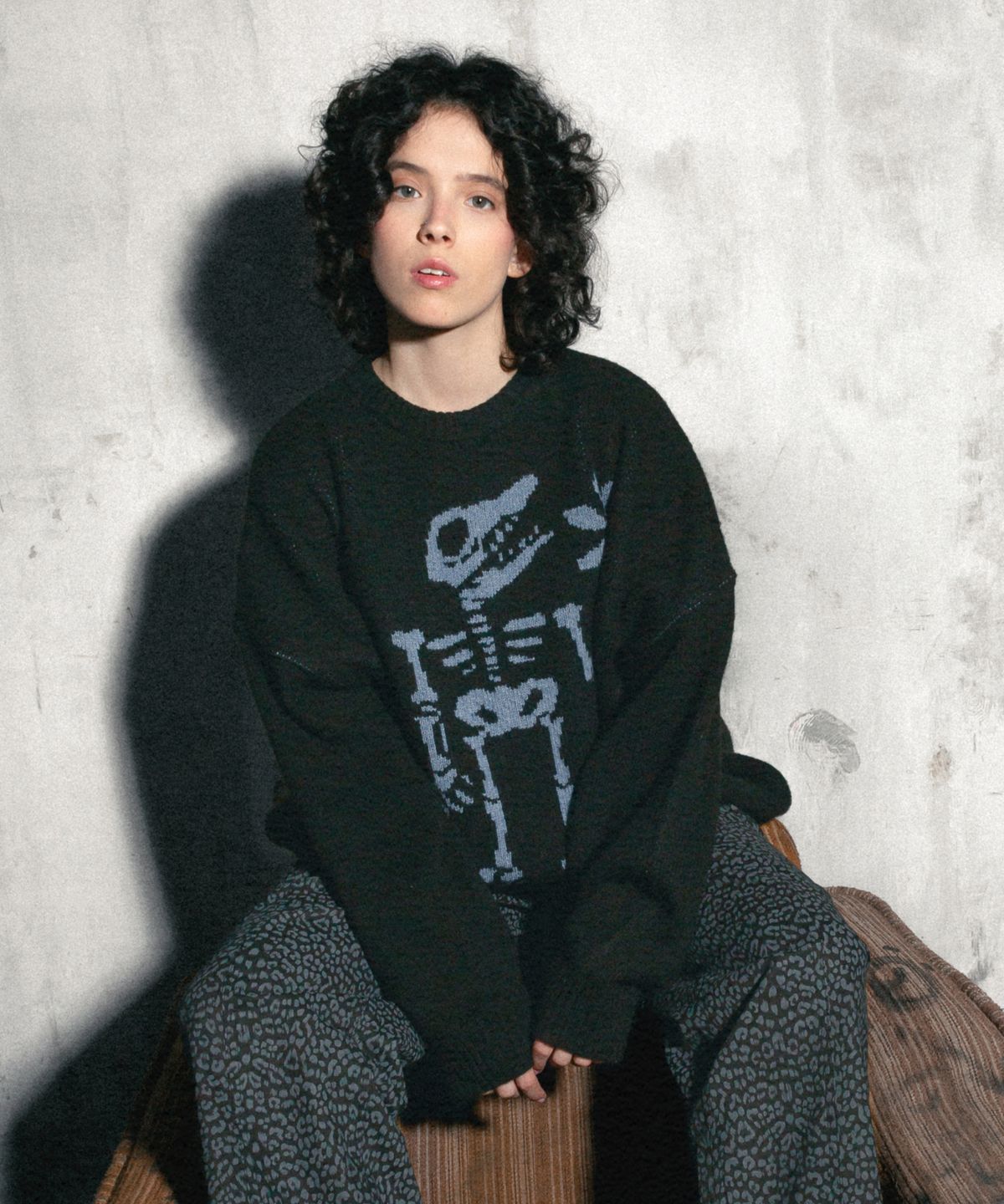 슈브토(SHVTO) Monster knitwear black