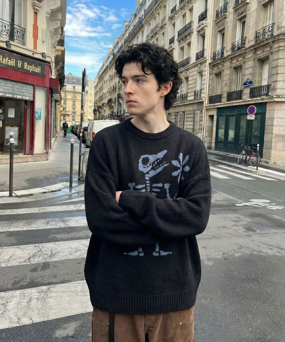 슈브토(SHVTO) Monster knitwear black