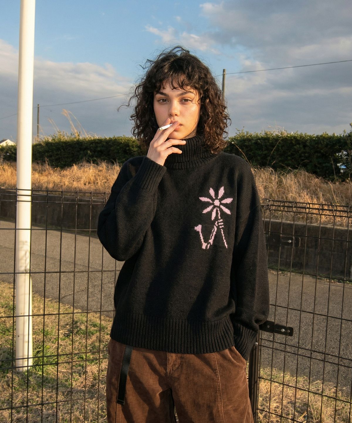 슈브토(SHVTO) Death flower knitwear