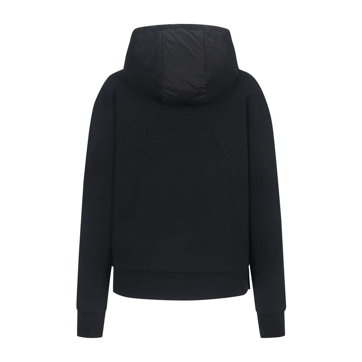 마틴골프(MARTINE GOLF) Padded Hoodie T shirts_BLACK (QW0EKS30839)