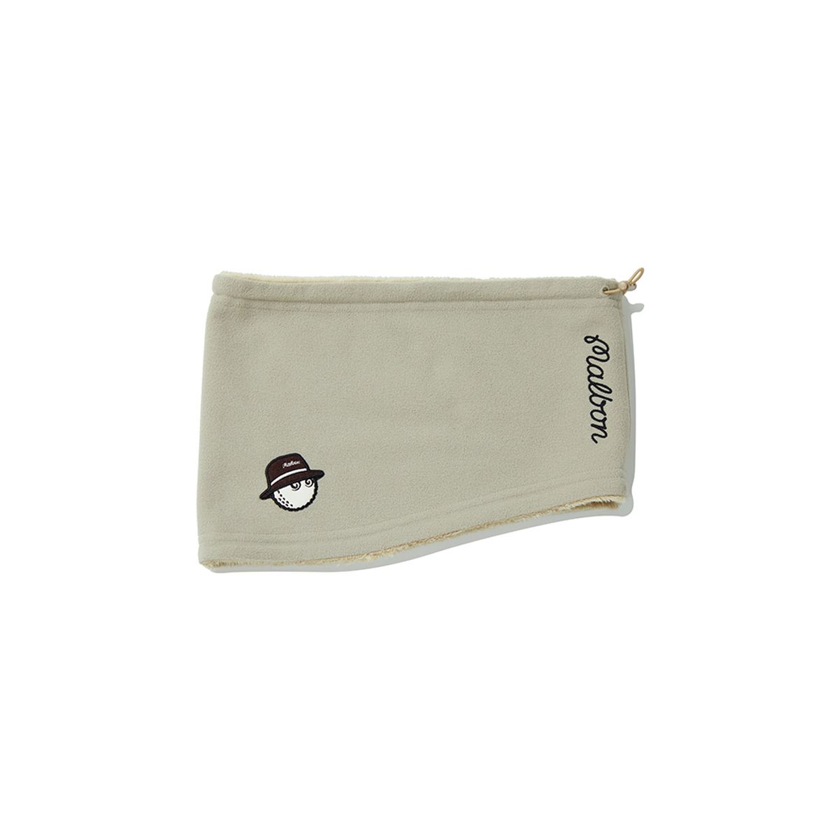 말본 골프(MALBON GOLF) 버킷 플리스 넥 워머 BEIGE