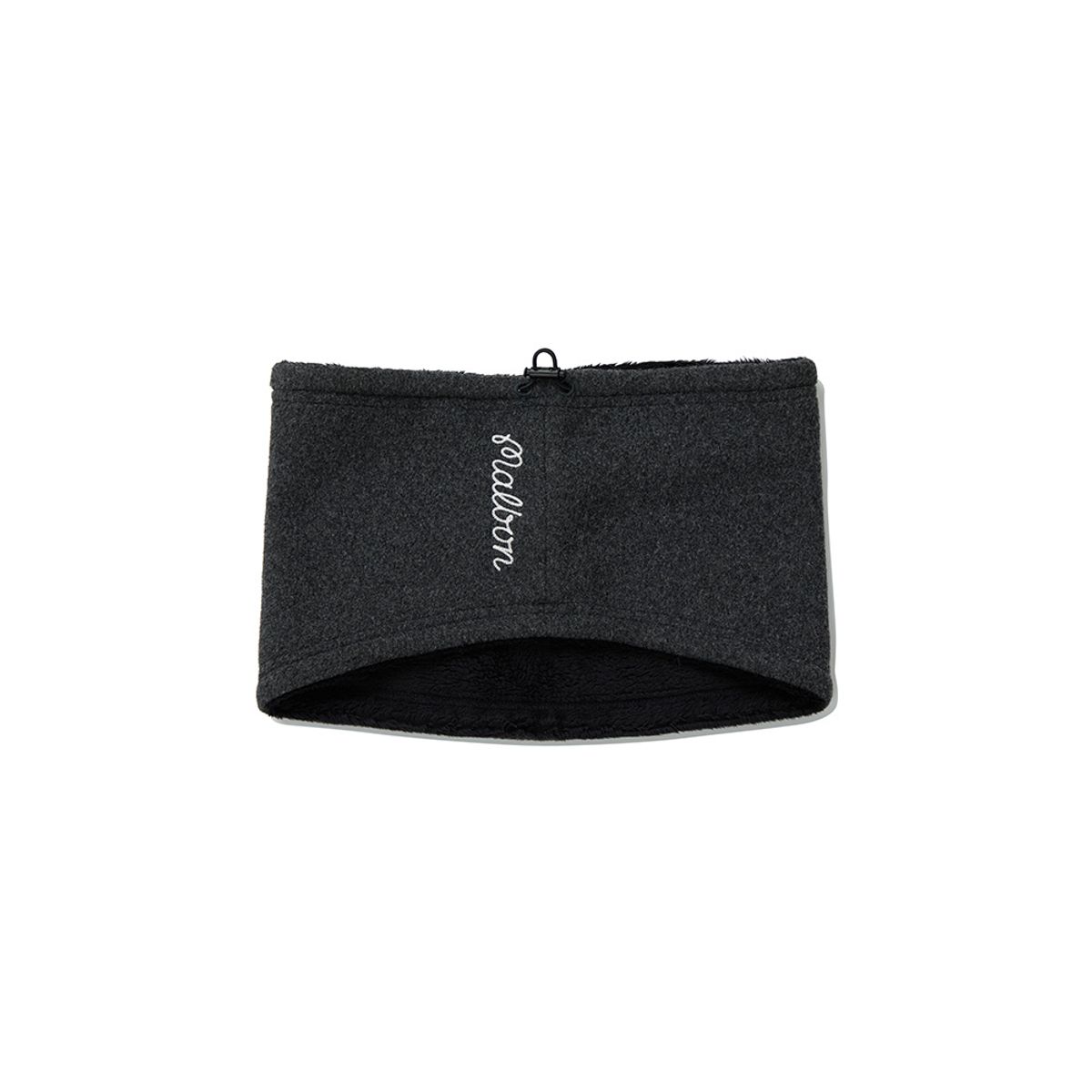말본 골프(MALBON GOLF) 버킷 플리스 넥 워머 DARK GRAY
