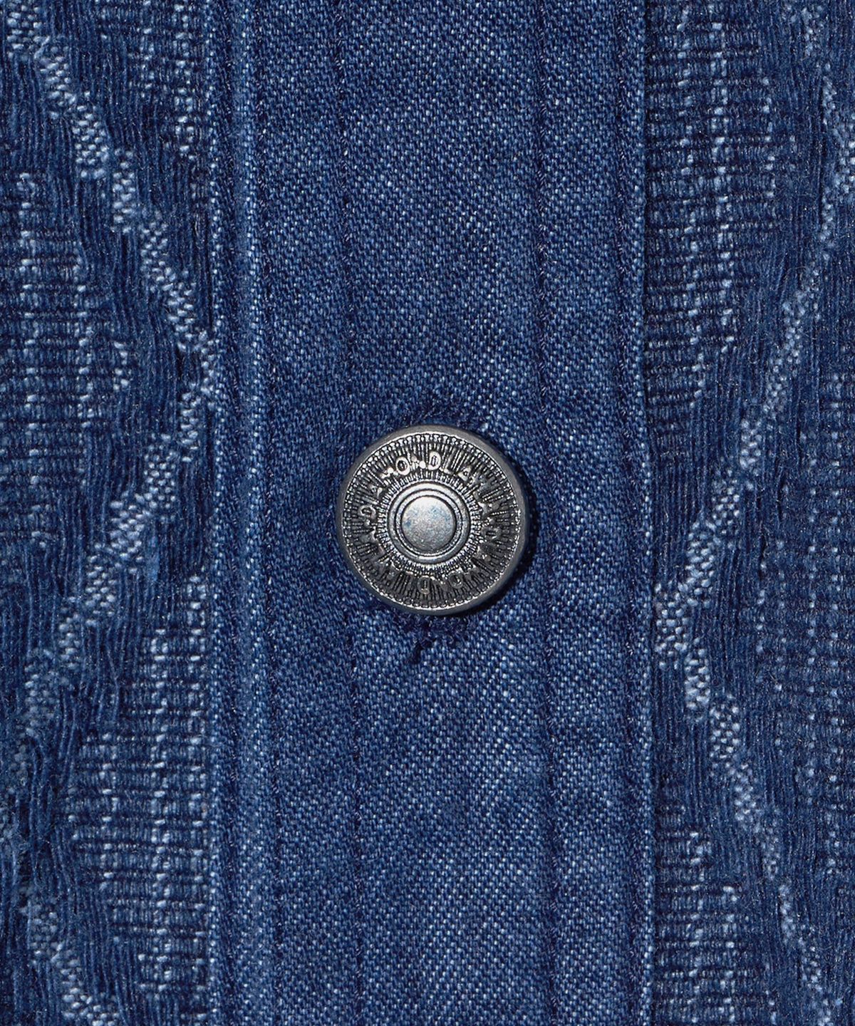 다이아몬드 레이라(DIAMOND LAYLA) Vintage Washed diamant en denim Oversized Shirt S159