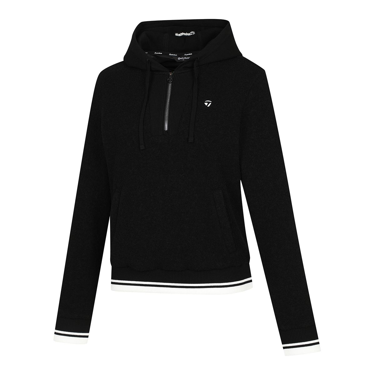테일러메이드 어패럴(TAYLORMADE APPAREL) [메리노울 에디션]여성 니트 하이브리드 후드 맨투맨 TTN-81HG43-199