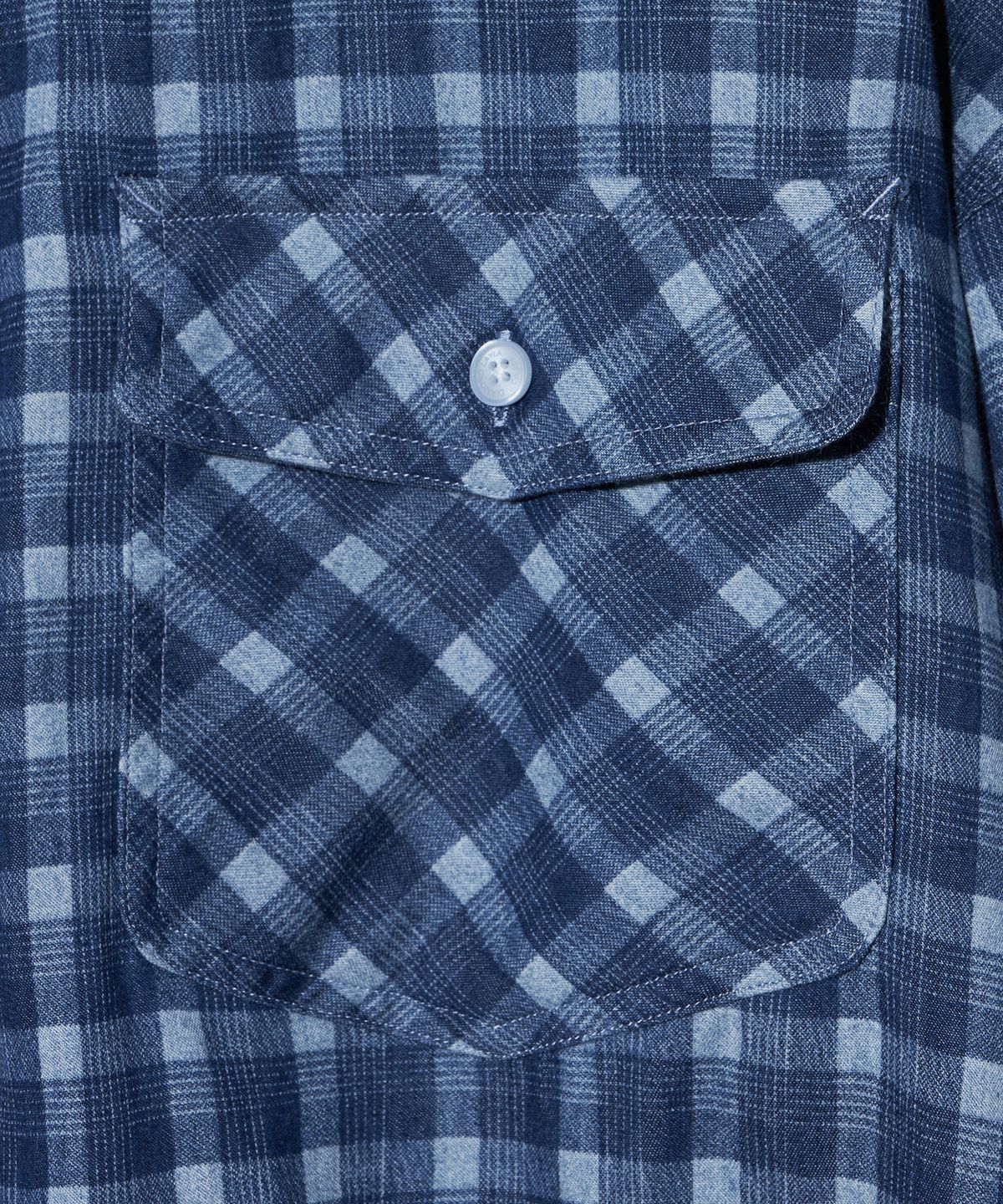 다이아몬드 레이라(DIAMOND LAYLA) Washed Denim Laser Check Shirt S163