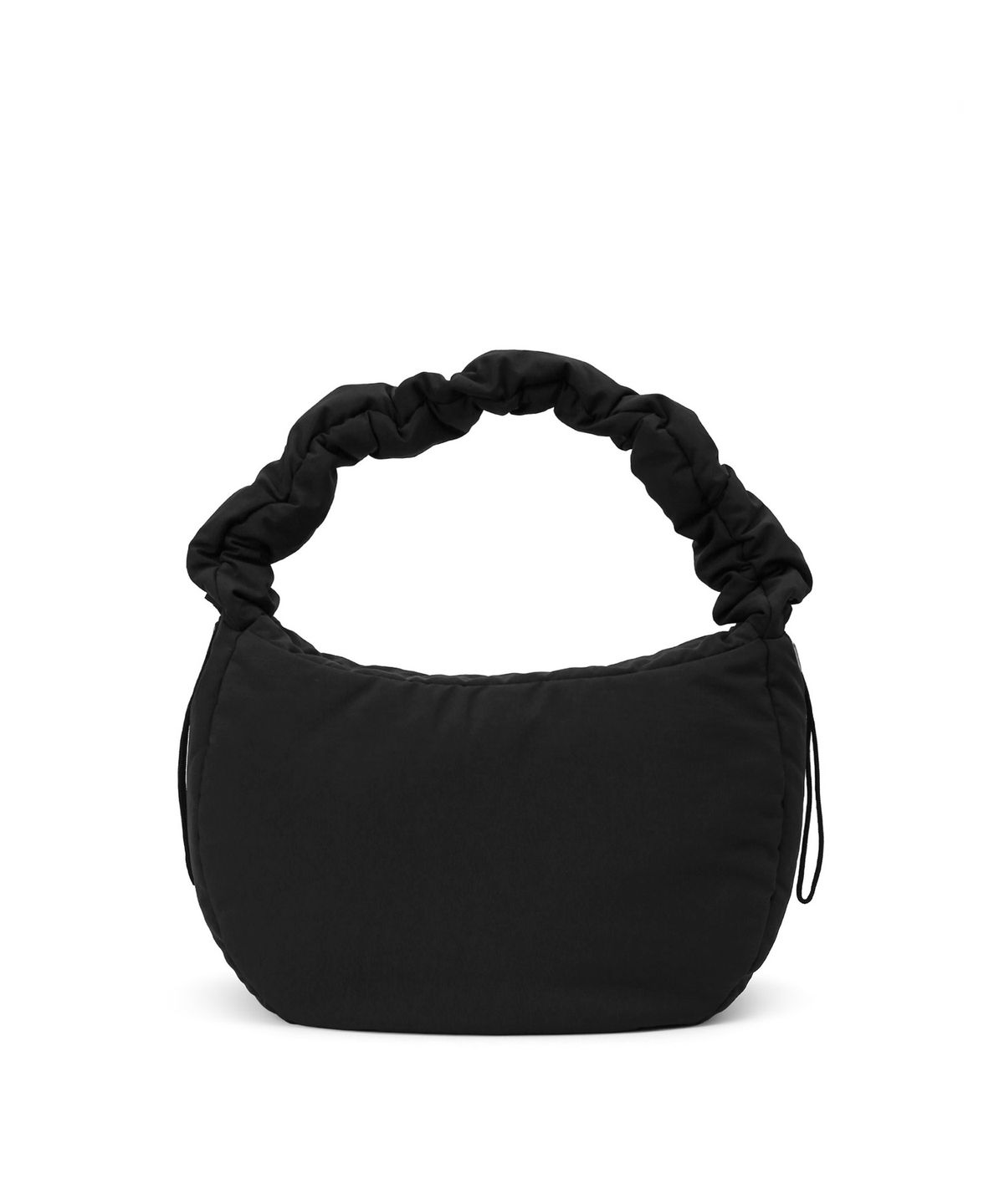 언더컨트롤 스튜디오(UNDERCONTROL STUDIO) 끈 조절 패딩 숄더백 CLOUD CROSS BODY BAG / BIG / CONVERT STRAP / BK