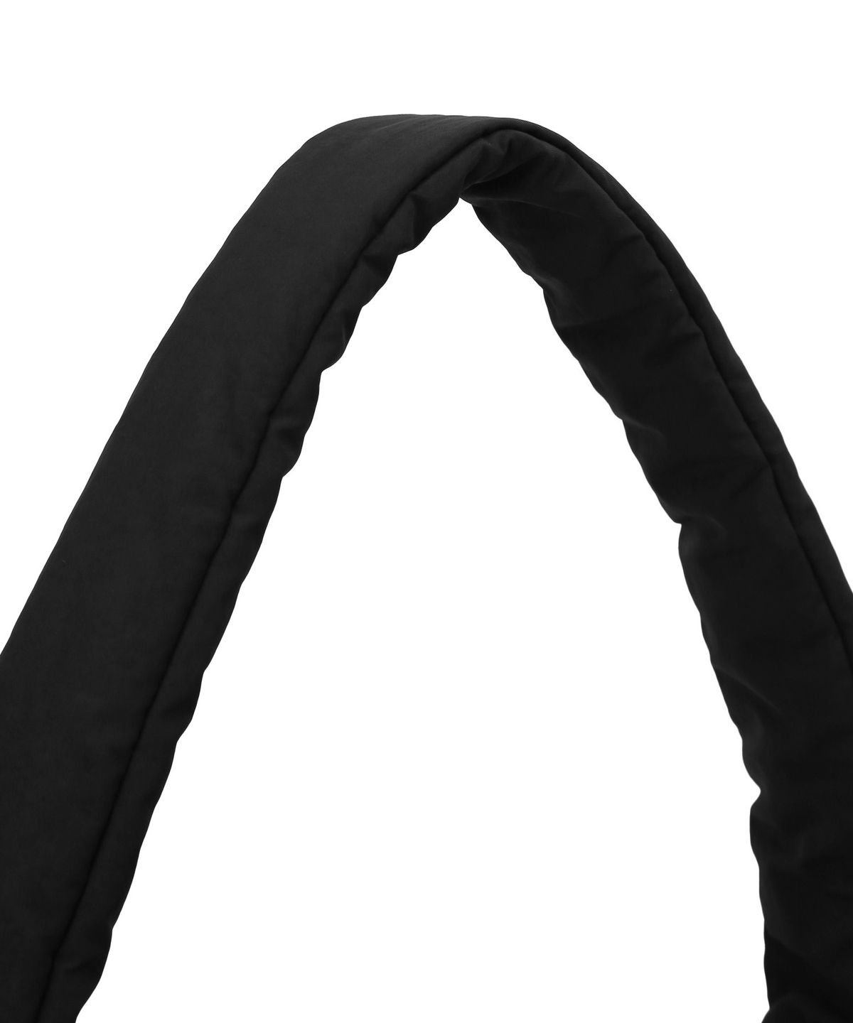 언더컨트롤 스튜디오(UNDERCONTROL STUDIO) 끈 조절 패딩 숄더백 CLOUD CROSS BODY BAG / BIG / CONVERT STRAP / BK