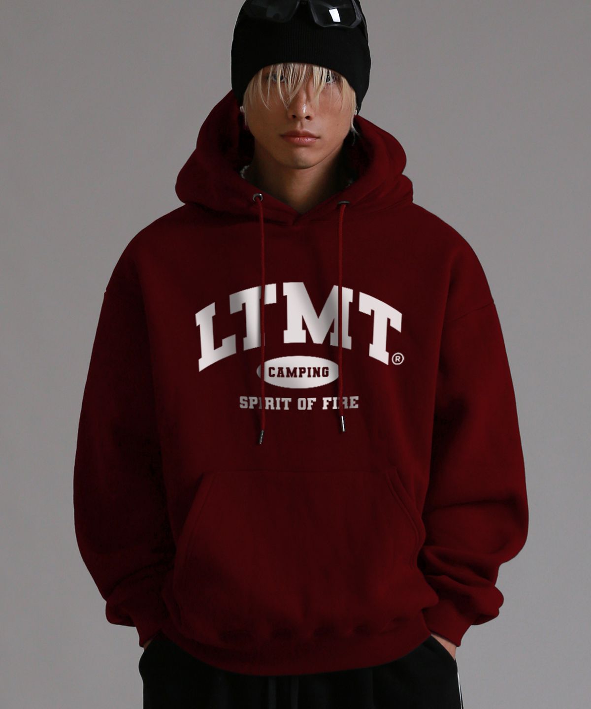 라이크더모스트(LIKE THE MOST) 소프트 LTMT 오버 후드_와인