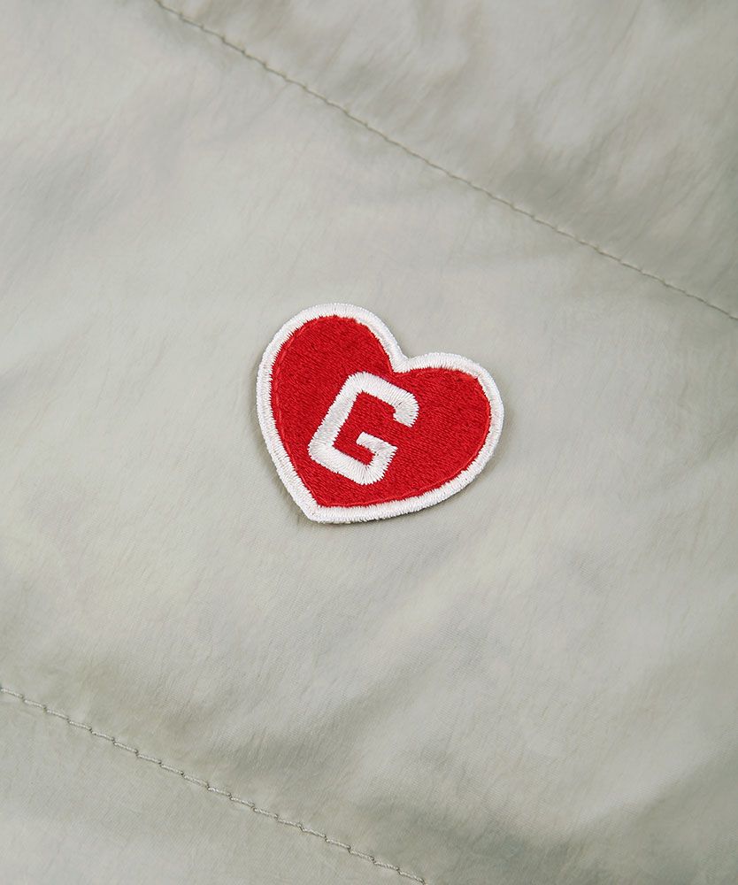 【GRAILZ】SIGNATURE HEART DUCK DOWN PUFFER [GREY] MUSINSA | GRAILZ SIGNATURE HEART DUCK DOWN PUFFER [2 COLOR]