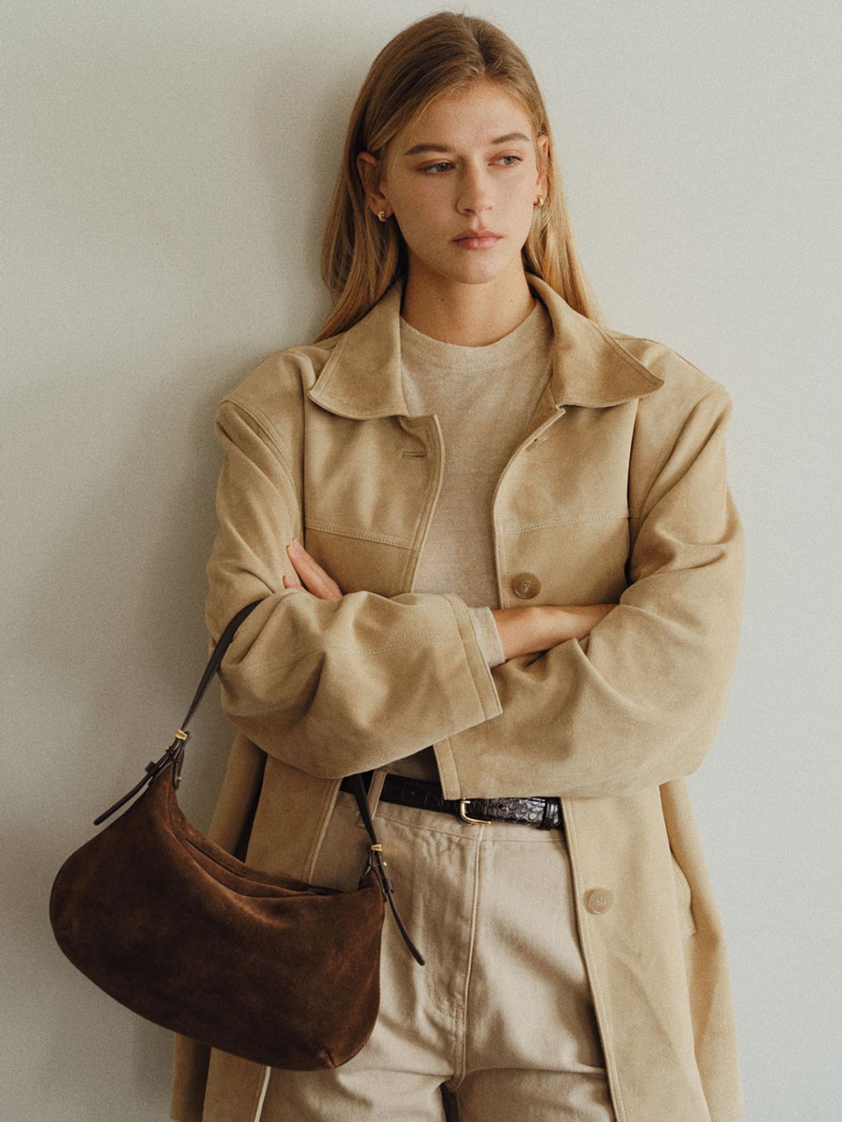 드메리엘(DEMERIEL) Veneta Hobo Bag Small Chestnut