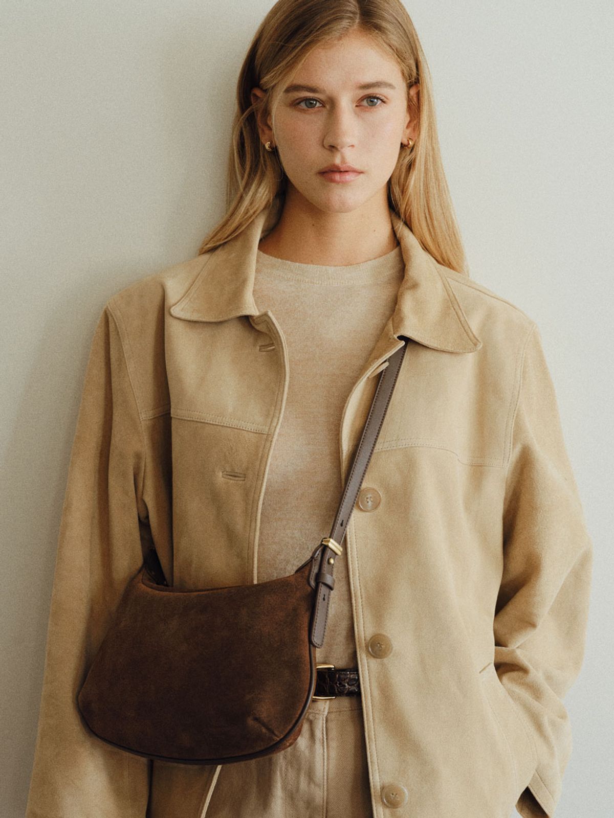 드메리엘(DEMERIEL) Veneta Hobo Bag Small Chestnut
