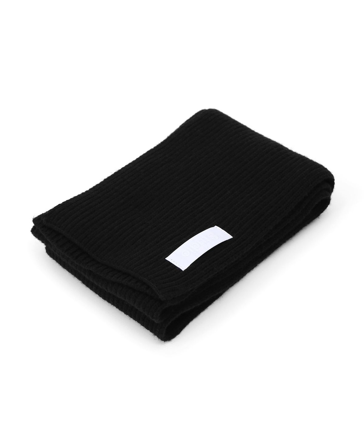 언더컨트롤 스튜디오(UNDERCONTROL STUDIO) 겨울 울 머플러 PLAIN MUFFLER / LAMBS WOOL / BK
