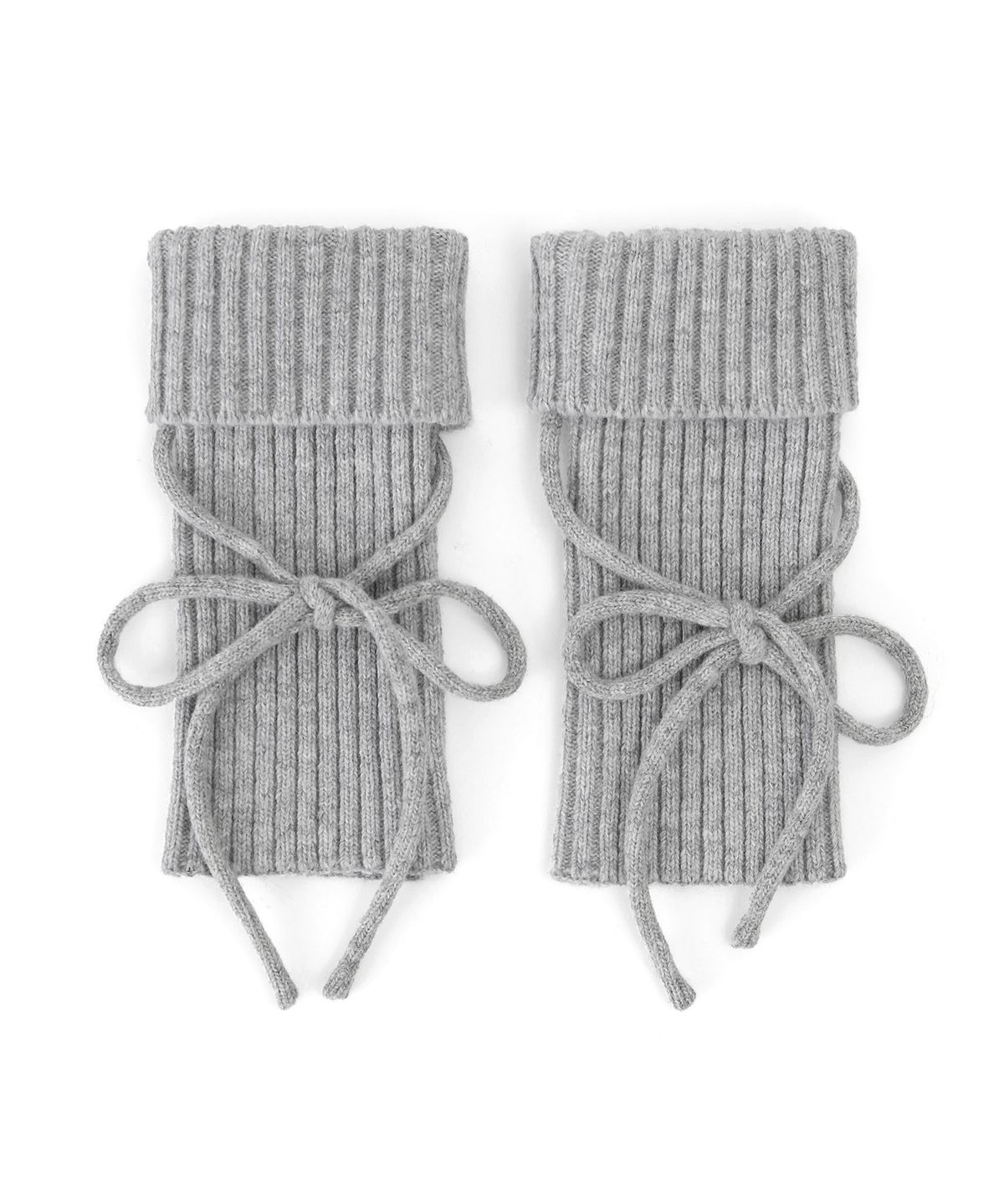 언더컨트롤 스튜디오(UNDERCONTROL STUDIO) 겨울 리본 핸드워머 RIBBON WARMER / LAMBS WOOL / GR