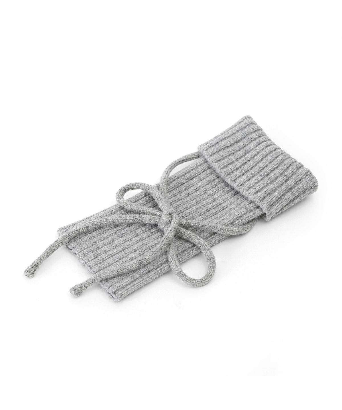 언더컨트롤 스튜디오(UNDERCONTROL STUDIO) 겨울 리본 핸드워머 RIBBON WARMER / LAMBS WOOL / GR