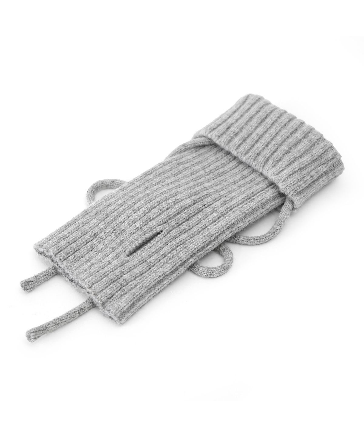언더컨트롤 스튜디오(UNDERCONTROL STUDIO) 겨울 리본 핸드워머 RIBBON WARMER / LAMBS WOOL / GR