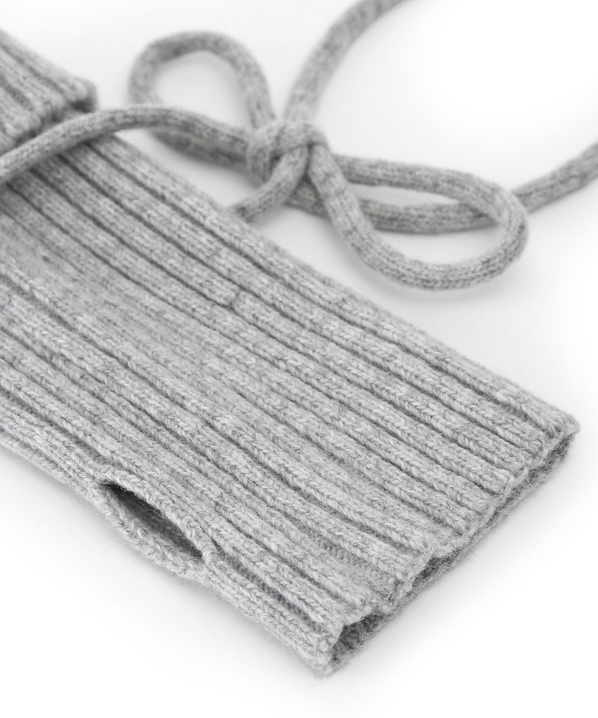 언더컨트롤 스튜디오(UNDERCONTROL STUDIO) 겨울 리본 핸드워머 RIBBON WARMER / LAMBS WOOL / GR