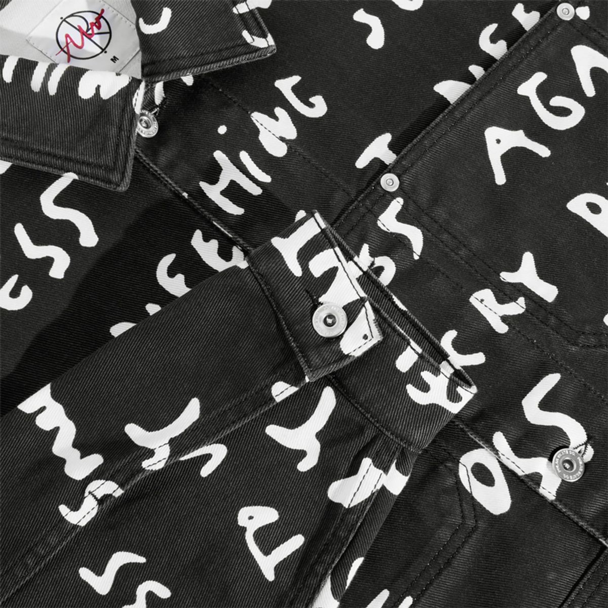 폴라(POLAR) Sad Notes Patrik Jacket [Black/White]