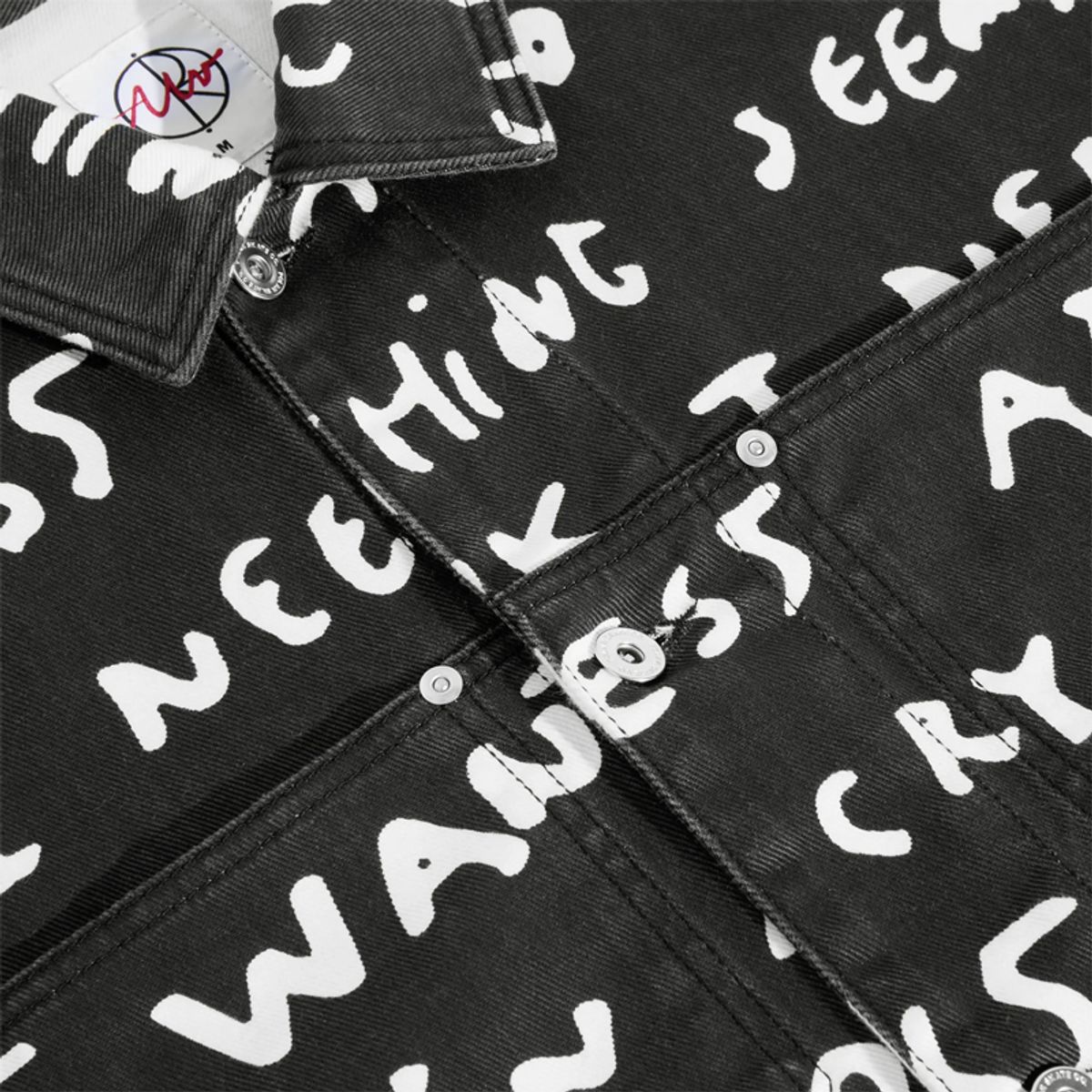 폴라(POLAR) Sad Notes Patrik Jacket [Black/White]