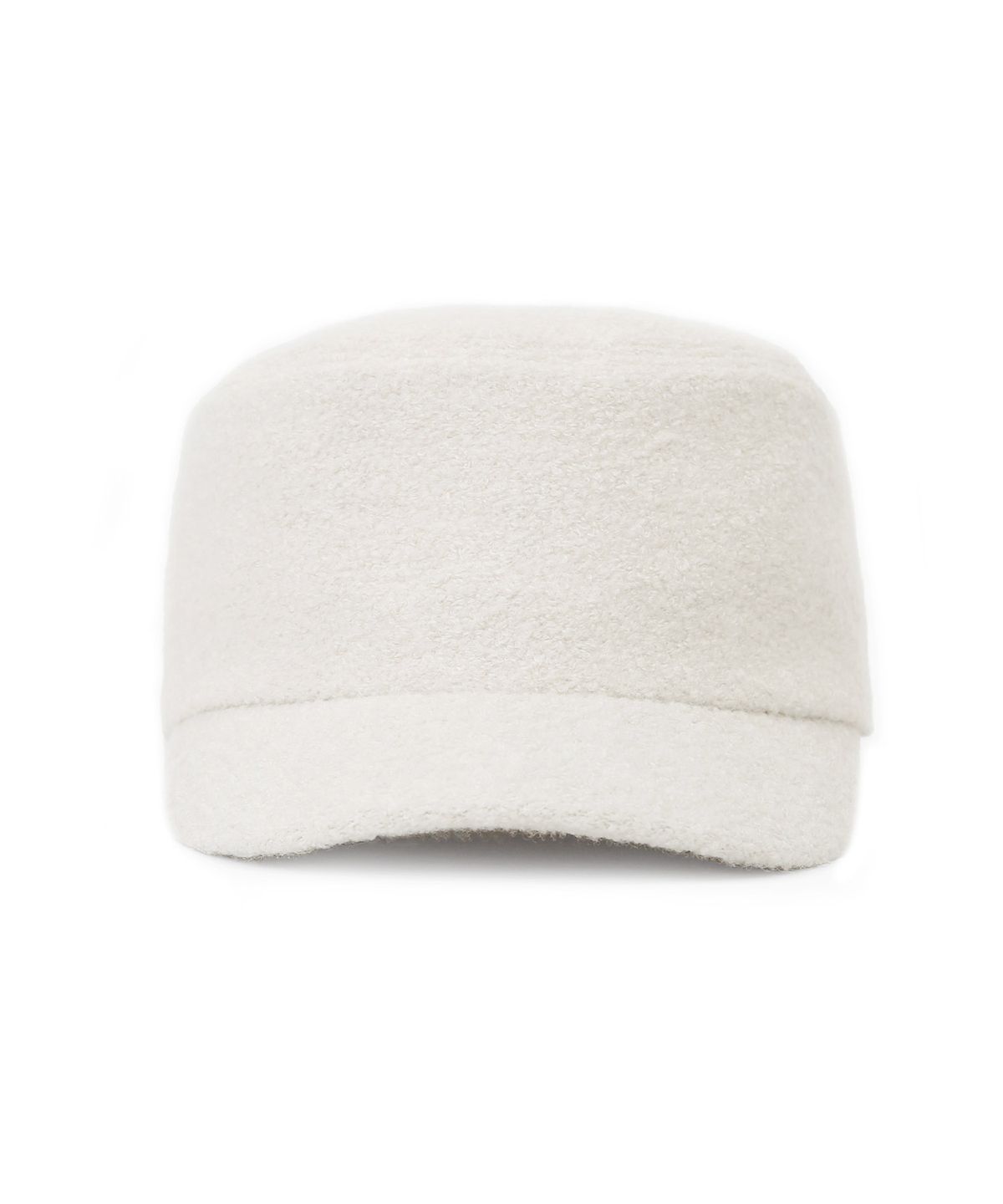 언더컨트롤 스튜디오(UNDERCONTROL STUDIO) 부클 겨울 벨보이캡 UNIFORM CAP / BOUCLE / CREAM