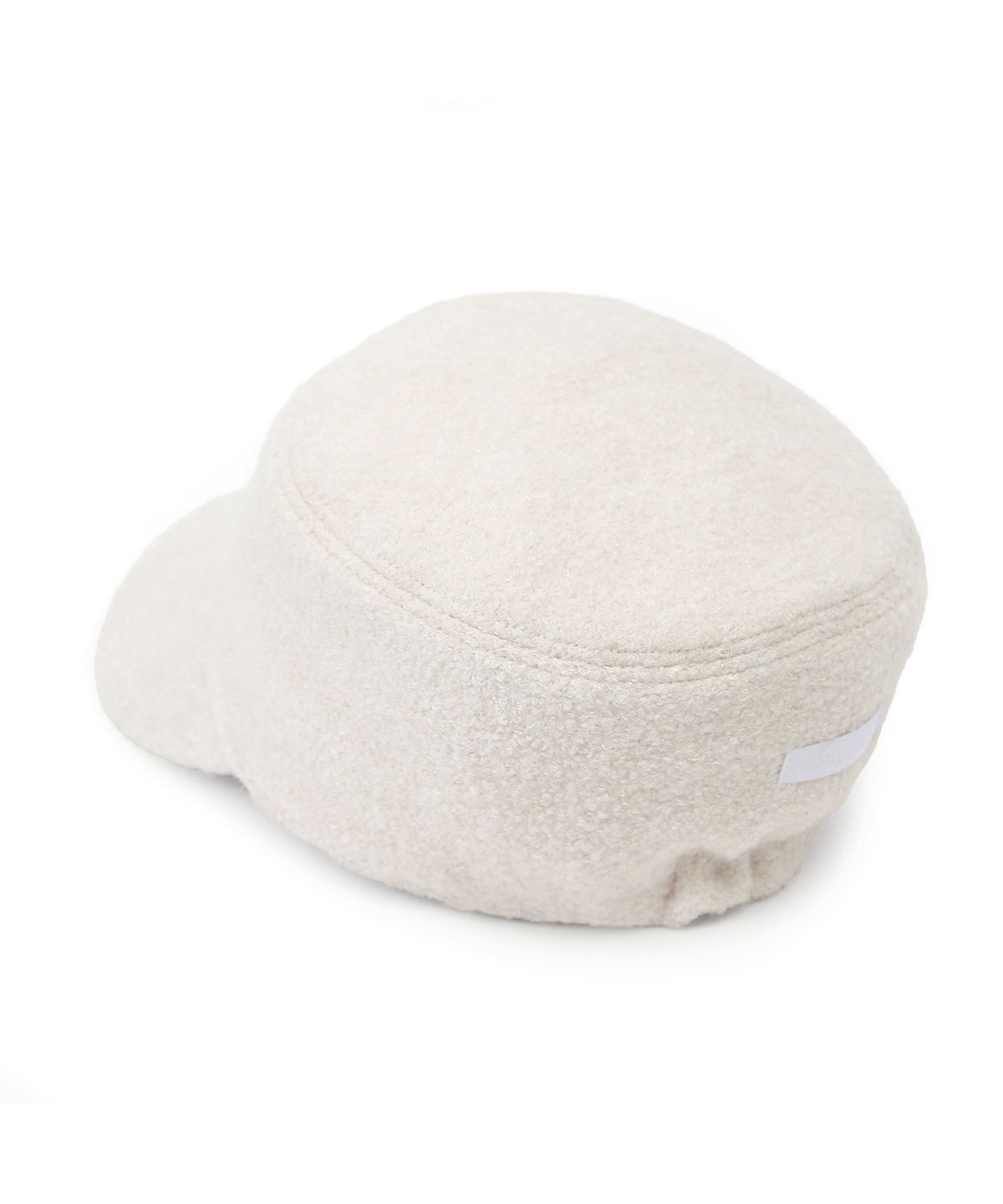 언더컨트롤 스튜디오(UNDERCONTROL STUDIO) 부클 겨울 벨보이캡 UNIFORM CAP / BOUCLE / CREAM